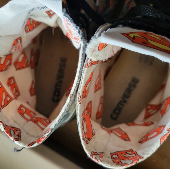 Converse Chuck Taylor All Star Superman DC Comics Hi Top Sneaker Men Size 6 - Picture 8 of 10